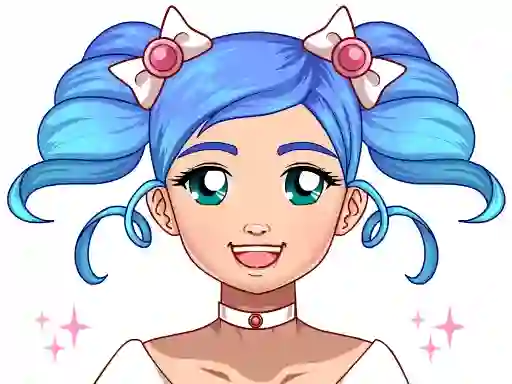 遊戲Kawaii Magical Girl Dress Up Game在線