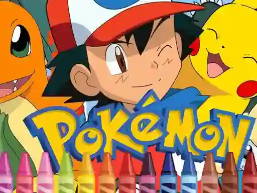 遊戲Pokemon Coloring在線