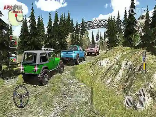 遊戲Off Road Mountain Jeep Drive 2020在線