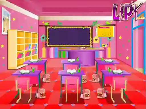 遊戲Kids Cassroom Decoration在線