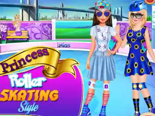 遊戲Princess Roller Skating Style在線
