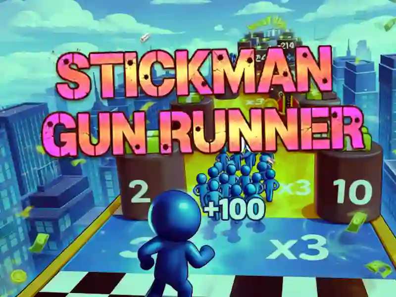 遊戲Stickman Gun Runner在線