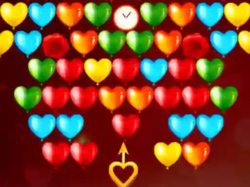 遊戲Bubble Shooter Valentines在線