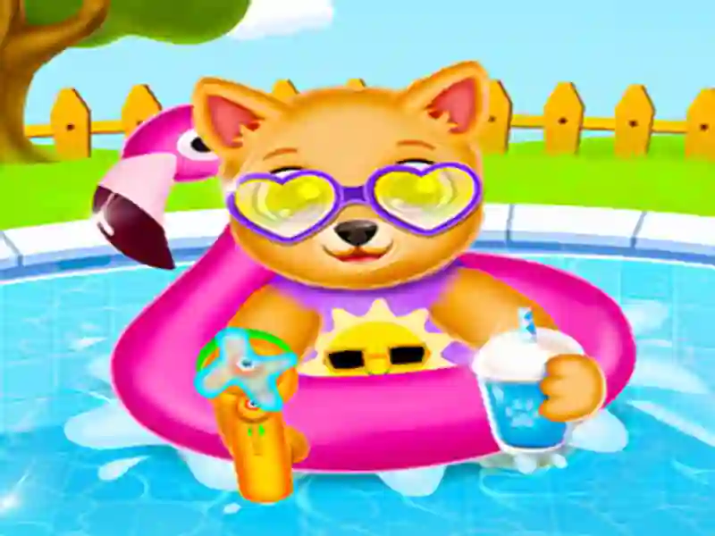 遊戲Newborn Puppy Baby Shower在線