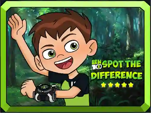遊戲Ben 10 Spot the Difference在線