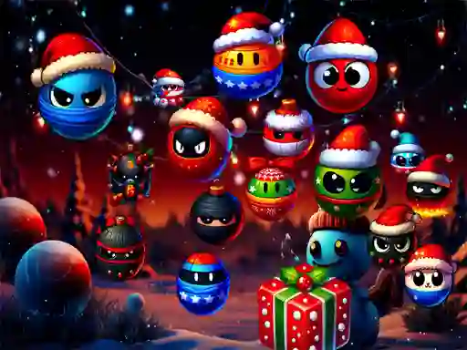 遊戲Christmas Rush : Red and Friend Balls在線