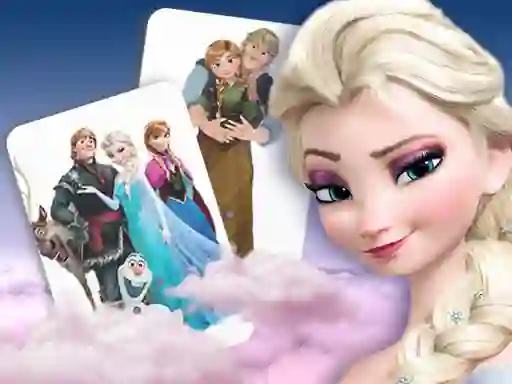 遊戲Frozen Memory Card Match在線