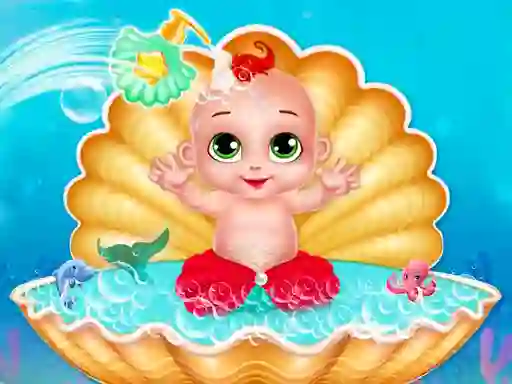 遊戲Mermaid Baby Care在線