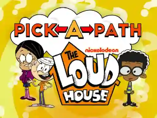 遊戲The Loud House Pick-a-Path在線