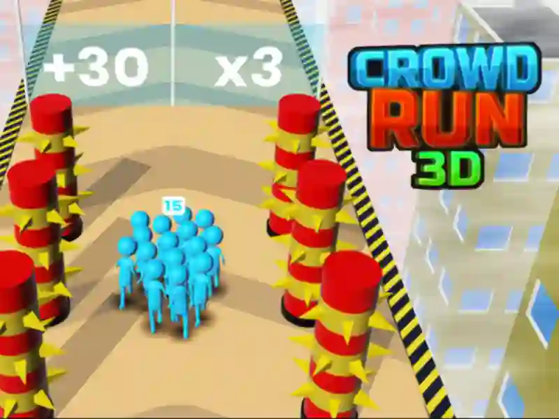 遊戲Crowd Run 3D在線