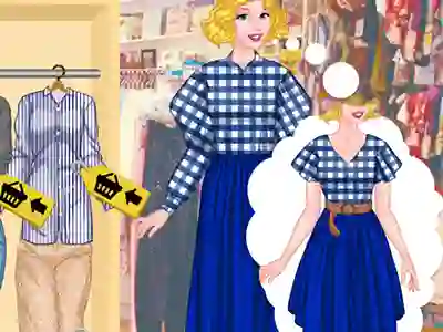 遊戲Princesses Thrift Shop Challenge在線