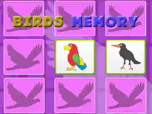 遊戲Kids Memory With Birds在線