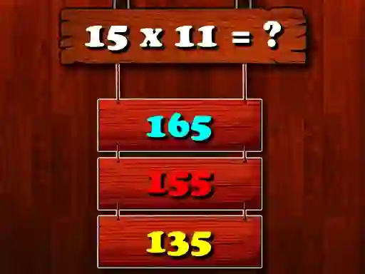 遊戲Multiplication Math Challenge在線
