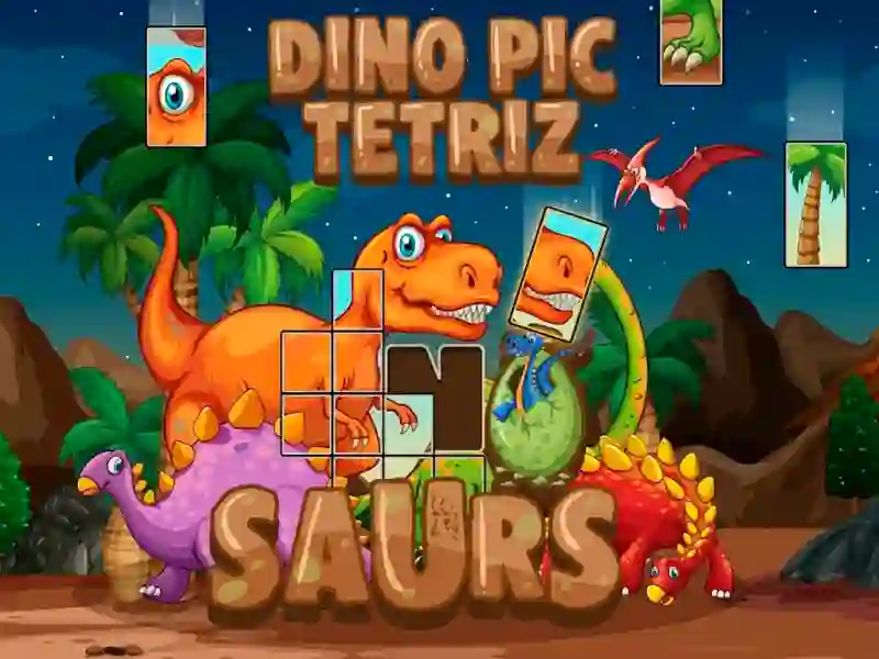 遊戲Dino Pic Tetriz在線