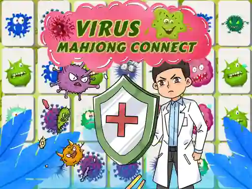 遊戲Virus Mahjong Connection在線