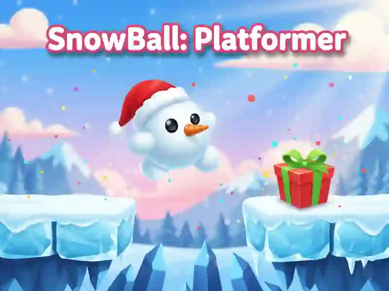 遊戲SnowBall: Platformer在線