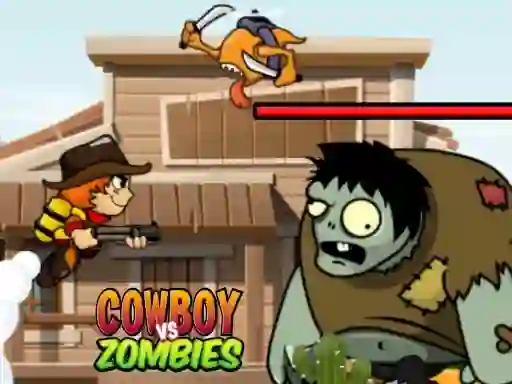 遊戲Cowboy vs Zombies在線