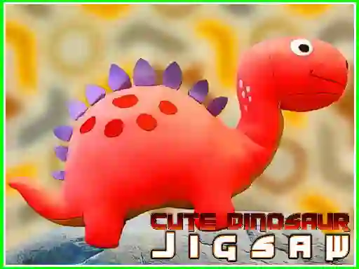 遊戲Cute Dinosaur Jigsaw在線