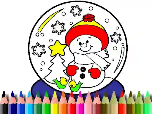 遊戲Back To School: Christmas Coloring Book在線