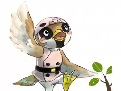 遊戲Sparrow Flappy在線