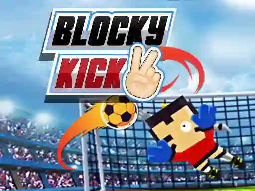 遊戲Blocky Kick 2在線