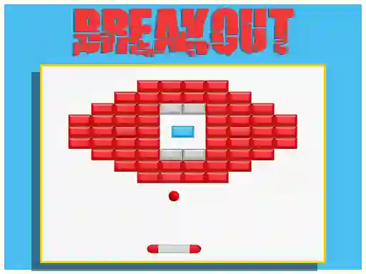 遊戲Breakout在線