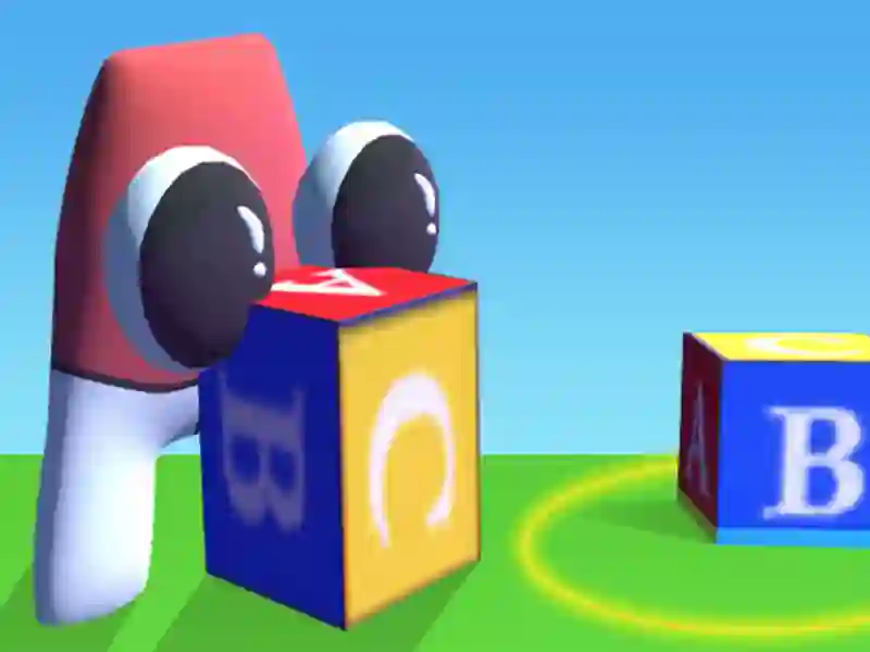遊戲Alphabet: Room Maze 3D在線