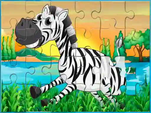 遊戲Happy Animals Jigsaw在線