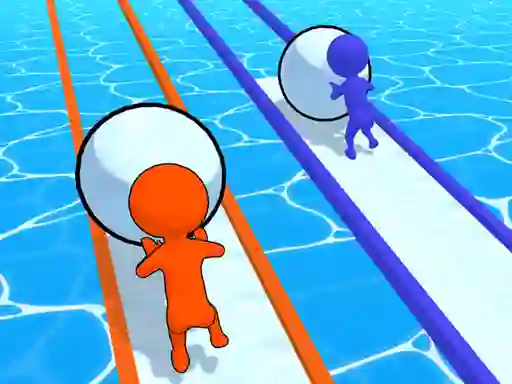 遊戲Snowball Racing在線