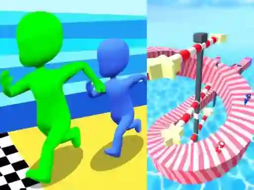 遊戲Stickman Racing 3D在線