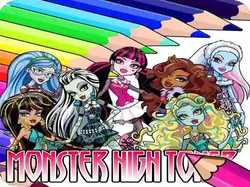 遊戲Coloring Book for Monster High在線