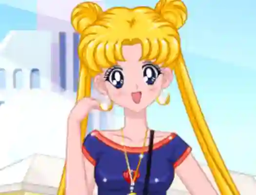 遊戲Sailor Scout`s Summer Style在線
