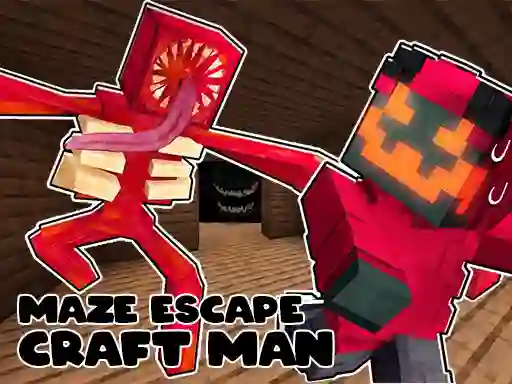 遊戲Maze Escape: Craft Man在線