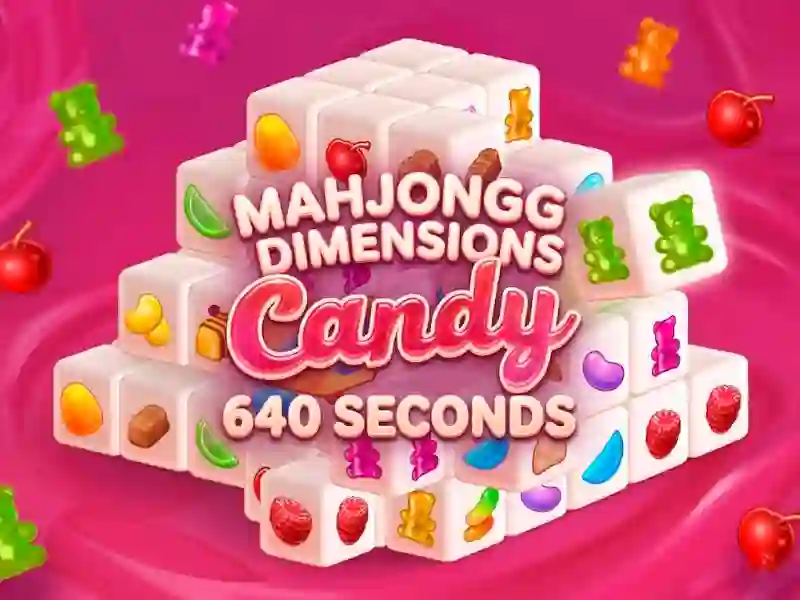 遊戲Mahjongg Dimensions Candy 640 seconds在線