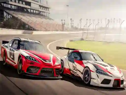 遊戲Racing Cars Puzzle在線
