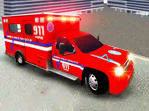 遊戲City Ambulance Driving在線