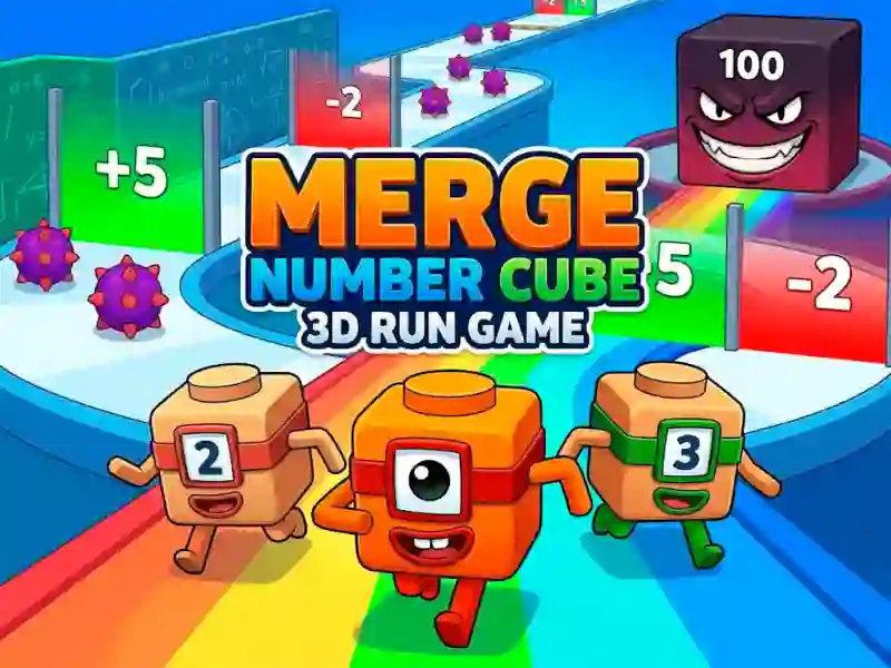 遊戲Merge Number Cube 3d Run Game在線