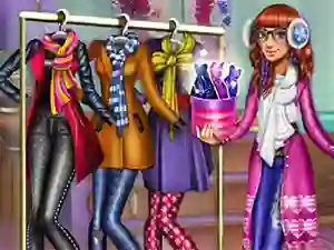 遊戲Tris Winter Fashion Dolly Dress Up在線