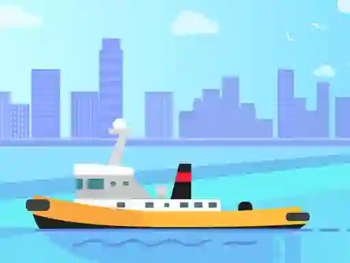 遊戲Big Boats Coloring在線