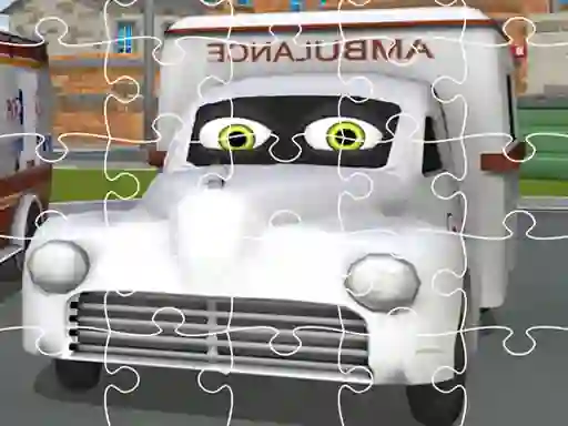 遊戲Ambulance Trucks Jigsaw在線