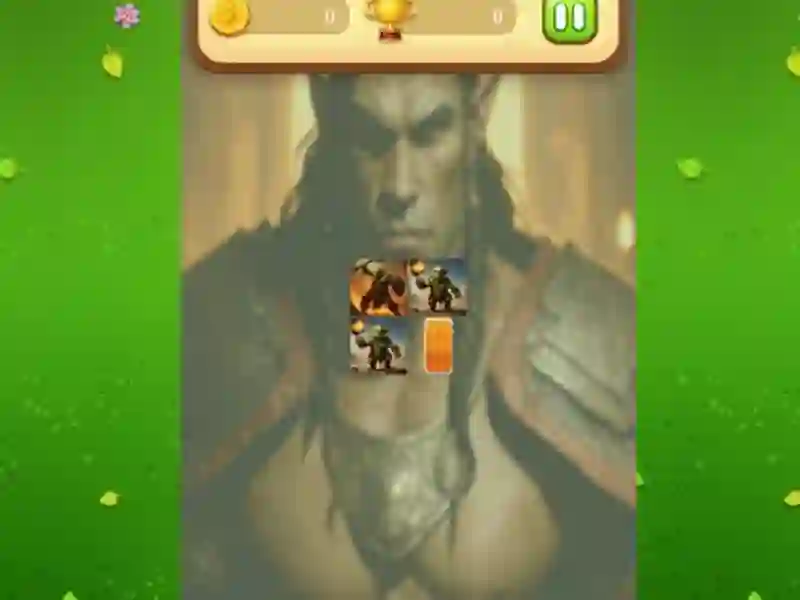 遊戲Orc Memory Match在線