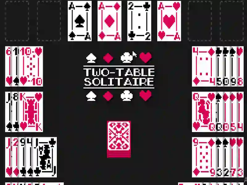 遊戲Two-Table Solitaire在線