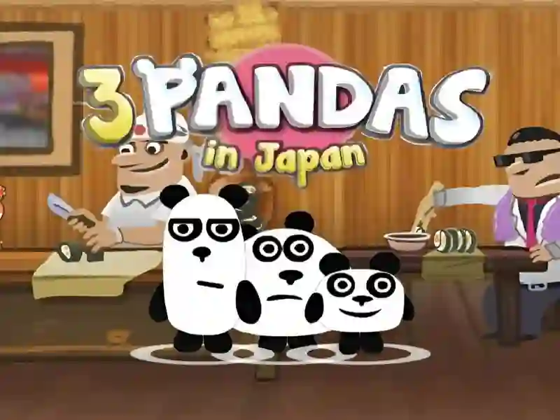 遊戲3 Pandas In Japan HTML5在線