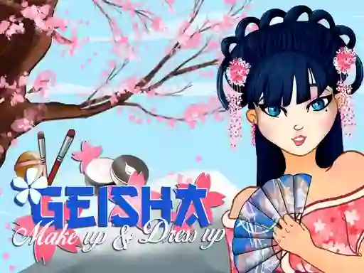 遊戲Geisha make up and dress up在線