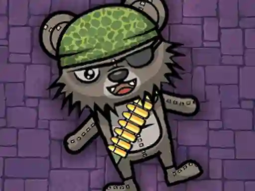 遊戲Zombies Bears Shooting在線