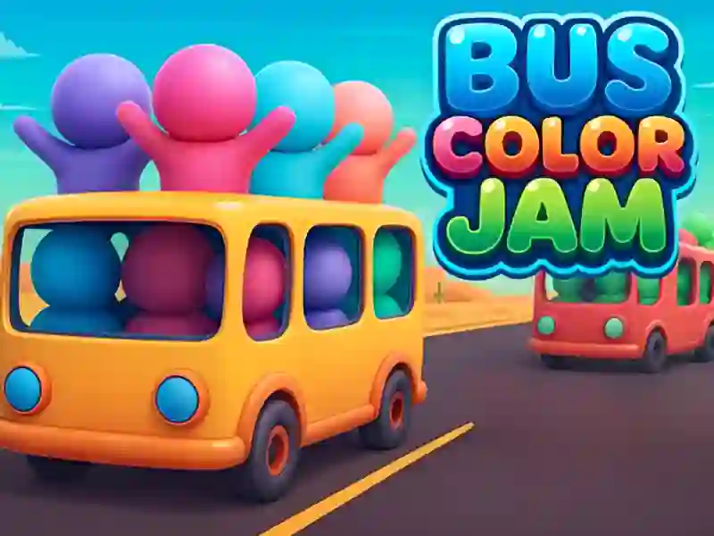 遊戲Bus Color Jam在線
