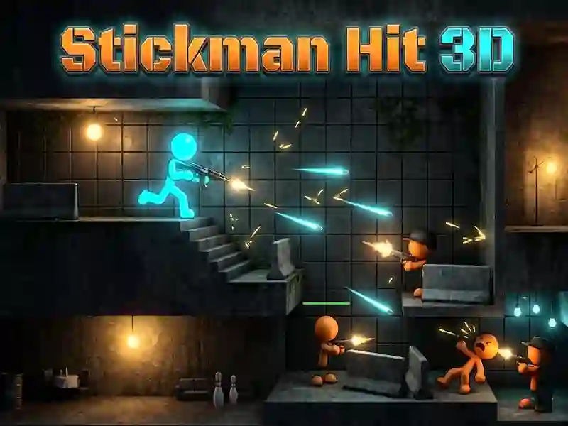 遊戲Stickman Hit 3D在線