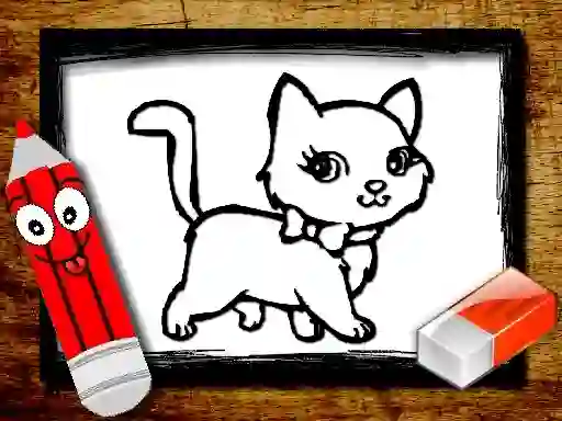 遊戲Back to School: Animals Coloring Book在線