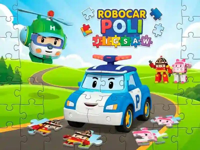 遊戲Robocar Poli Jigsaw在線