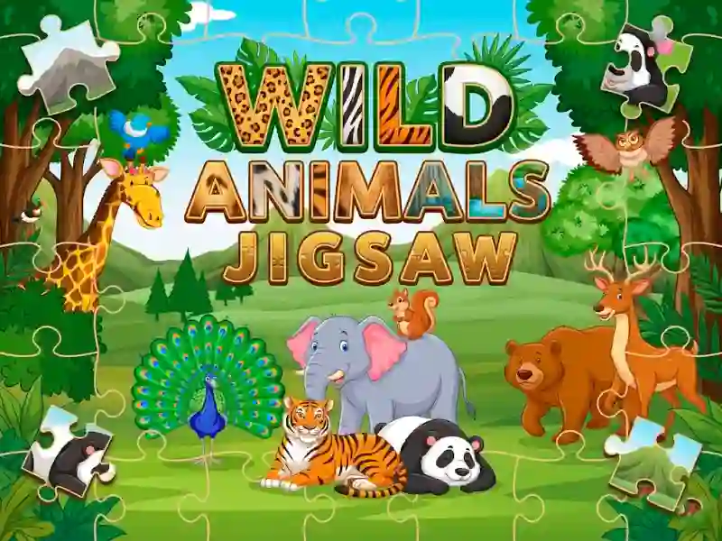 遊戲Wild Animals Jigsaw在線